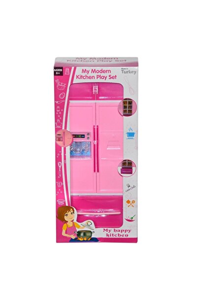 NEWBRENDHOME ألعاب تعليمية 02301 أودااس، ثلاجة مطبخ ماي هابي للفتيات والأولاد