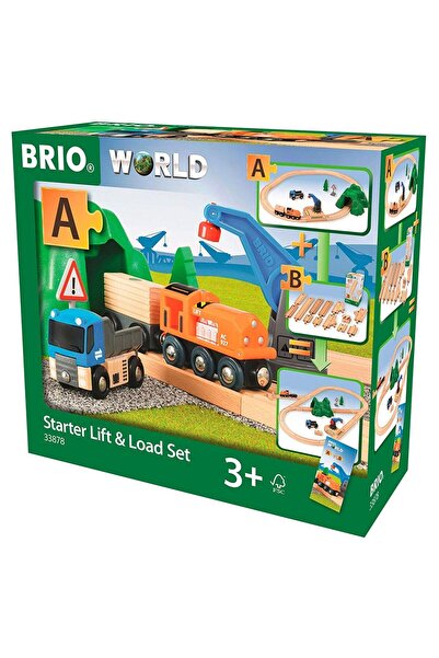 NEWBRENDHOME Tutorial Educational Toys Brio Lift and Load Starter Set Girls B...