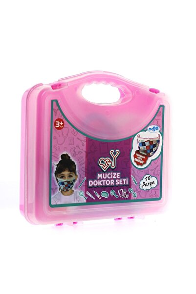 OMZ Kız Çocuk Oyuncak Mucize Doktor Seti Pembe Erkek Çocuk Oyuncak Eğitici Oy...