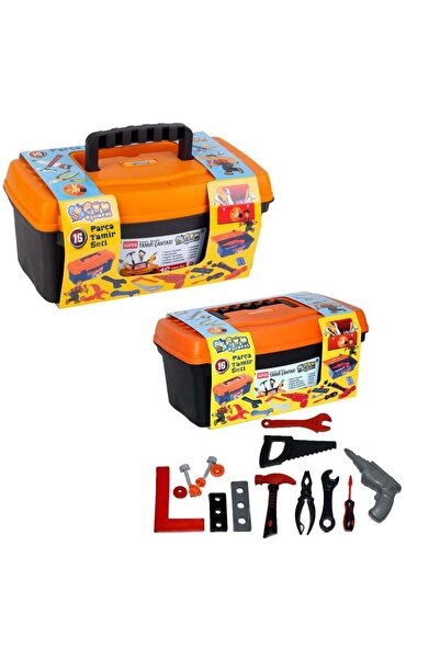 Gülce Design لعبة للفتيات، لعبة للأولاد، مجموعة أدوات إصلاح فائقة في حقيبة، أ...