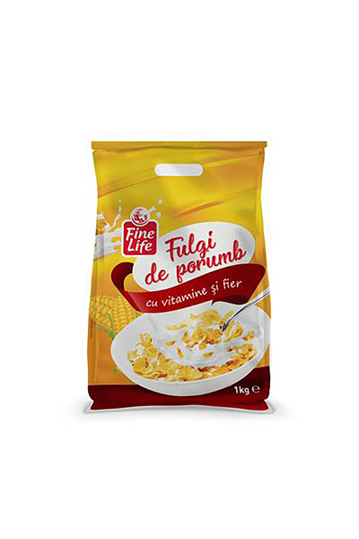 Fine Life Corn flakes with vitamins and iron, Fine Life, 1kg