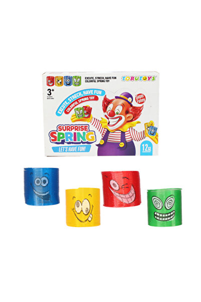 NEWBRENDHOME Educational Toys 7170 Stress Spring Medium Size - 1 Piece in Stock Will Be Sent Girl Boy Child