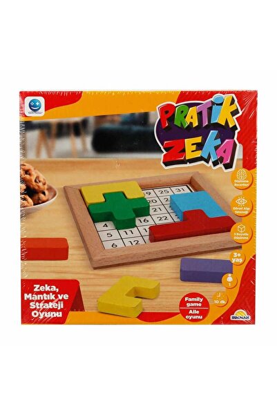 SPOR35 Kız Erkek Çocuk Oyuncak Pratik Zeka Oyunu Kız Erkek Çocuk Oyuncak Eğit...