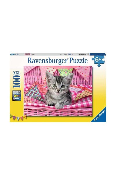 Gülce Design لعبة بنات ولعبة أولاد 129850 لغز القط اللطيف 100 قطعة XXL من راف...