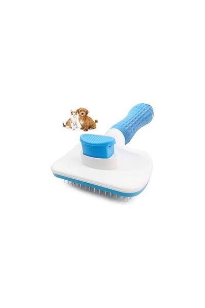 Generic MahMir Cats Dogs Brushes for Long Haired & Short Hair, Supple Stainless Steel Bristles Quick Cleani