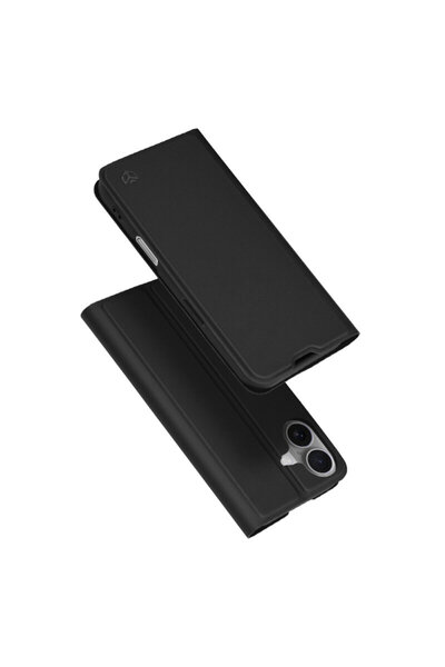 Techsuit Magskin Book Case for iPhone 17, Black