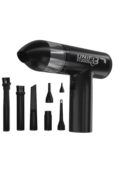 Unified Studios Blower and vacuum cleaner, 2 in 1, 102000RPM, 3 speed settings for dust removal, LED, cordless