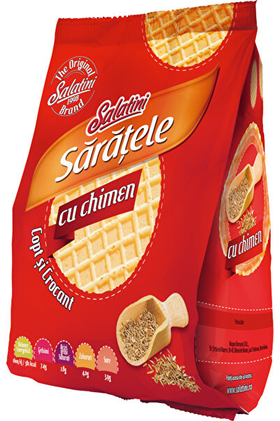 Salatini Salate cu chimen, 10 x 100 g,