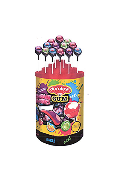 DURUKAN Acadele gumate colorează limba, coloranți, 100 buc x 15 g,