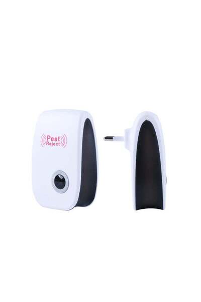 Generic EHOME Electronic Ultrasonic Mosquito Insect Pest Control Repellent White 9.6cm