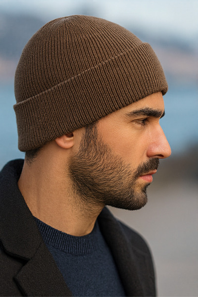 LAGRANZE Premium Basic Plain Men's Beret