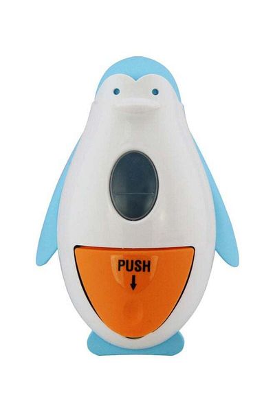 Generic QLUX Penguin Soap Foam Dispenser Blue