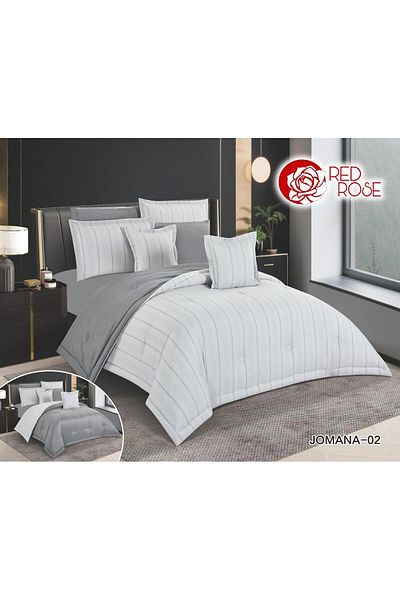 RedRosa Classic 4-piece striped bed sheet for one and a half people