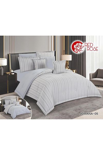 RedRosa Classic 4-piece striped bed sheet for one and a half people