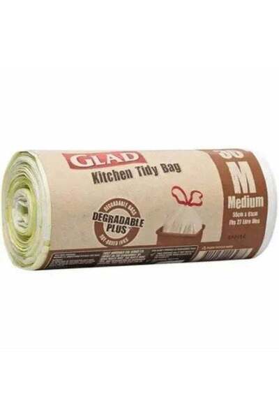 Generic Glad Kitchen Tidy Bag Roll, 30 Pcs