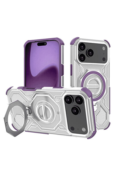 Techsuit iPhone 17 Pro Max Carbon Shield PRO, μοβ