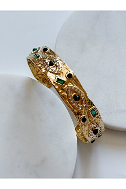 CHARMLUCKY ÇELİK GÖZ KELEPÇE BİLEZİK