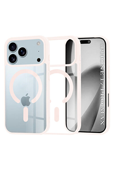 Techsuit Husa iPhone 17 Pro Max MagSafe Pro, roz