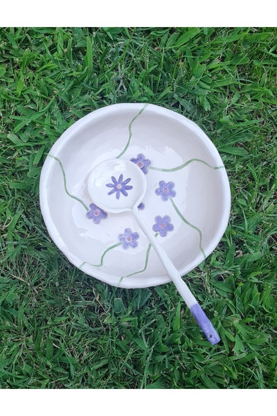 senseoftouch Salad Bowl Handmade Ceramic