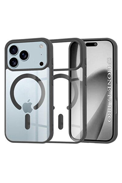 Techsuit Husa iPhone 17 Pro MagSafe Pro, negru