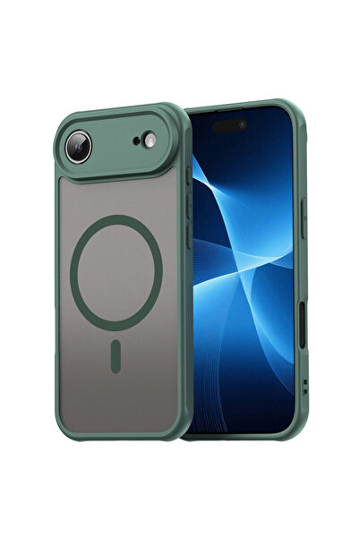 Techsuit Θήκη MagSafe για iPhone 17 Air HaloFrost II, Πράσινη