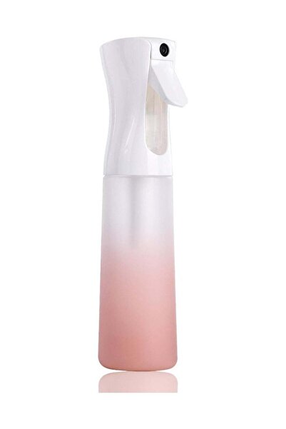 Generic Oasisgalore 300ml Pink Continuous Spray Bottle for Hair Styling, Plant Care, and Cleaning
