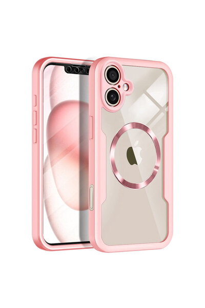 Techsuit Carcasă 360° pentru iPhone 17 ColorVerse MagSafe, roz