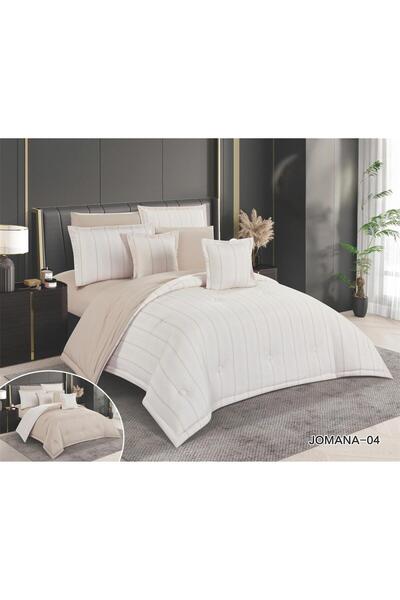 RedRosa Classic 4-piece striped bed sheet for one and a half people