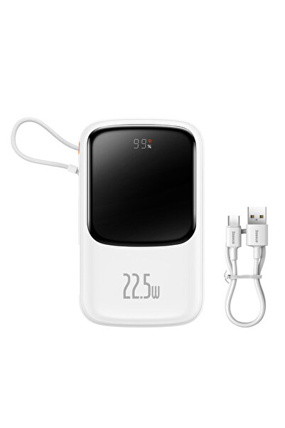 Baseus External Battery, Power Bank 10000mAh Baseus, 22.5W, PPQD020102