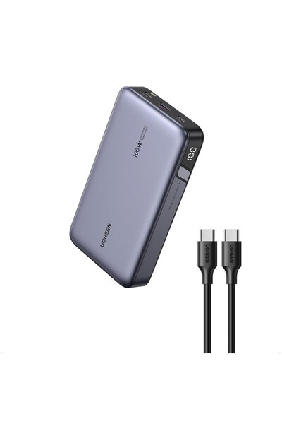 Ugreen Phone external battery 20000mAh Ugreen, 100W, black, 25188