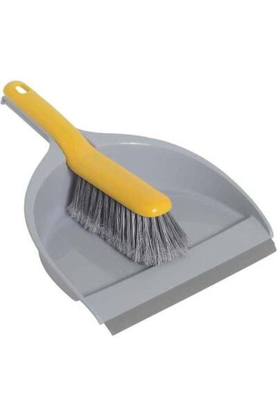 Generic APEX Apex Dustpan with Brush Big â€“ Heavy-Duty Cleaning Set for Home & Office