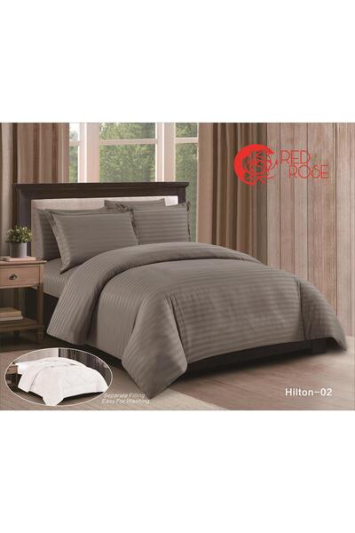 RedRosa 6-piece hotel striped microfiber bedspread, size 260*240