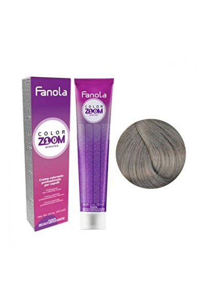 Fanola Vopsea de păr 9.11 Permanentă - Color Zoom 10 Minute Blond Cenușiu Foa...