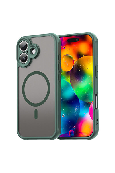 Techsuit iPhone 17 HaloFrost II MagSafe, verde