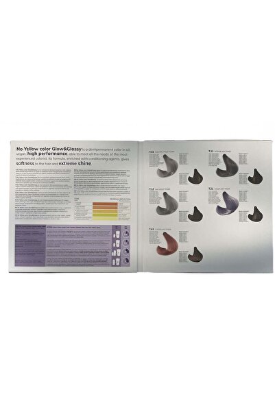 Fanola Catalog Mese de Culori 5 Nuante Tonere T-uri - No Yellow Glow&Glossy C...