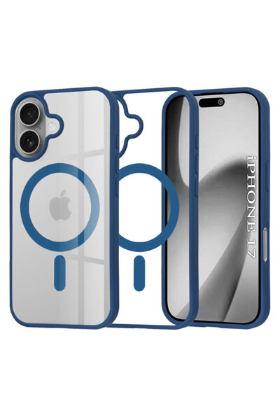 Techsuit Husa iPhone 17 MagSafe Pro, albastru