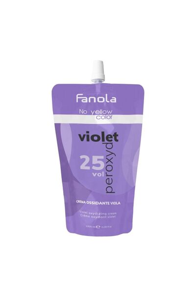 Fanola Oxidant - Cremă Oxidant Violet 25 Vol - Fără Galben 1000ml -