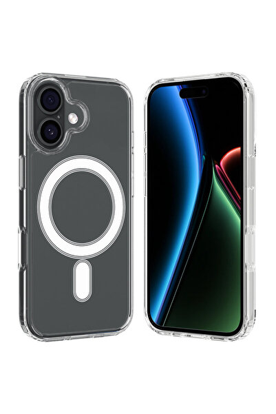 Techsuit Carcasă MagSafe Pro pentru iPhone 17, transparentă