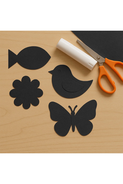 ALPJOY Background Cardboard 50X70 cm 10 Pack 100Gr Colorful Background Cardboard