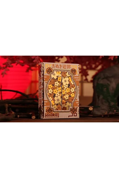 OyuncaklarÜlkesi Room One Tanuki Yukaku (Oiran-Dochu) Premium Playing Card Playing Cards Deck