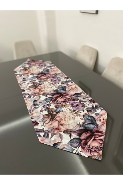 Parla Life Three Dimensional Image Duck Fabric Patterned Runner 40X120 cm