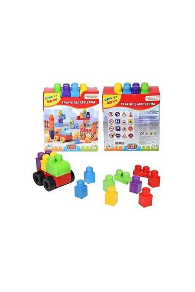 BESTTOYS Jumbo Blocks Traffic Signs Set, Best Toys