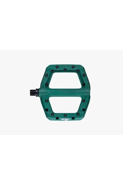 Race Face Chester Pedal 24 (2025), 115 x 110 mm, composite material, 22 pins, green