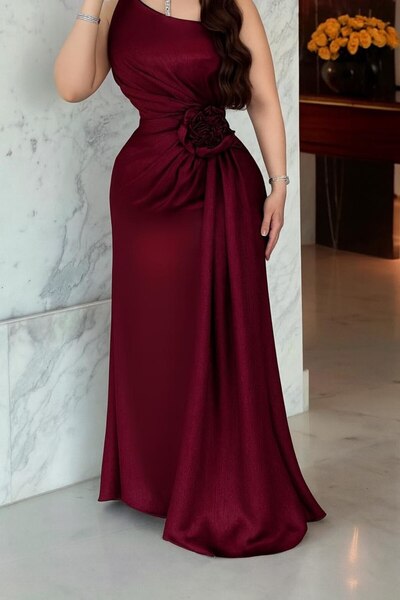 4YOU Soft dress with side rose