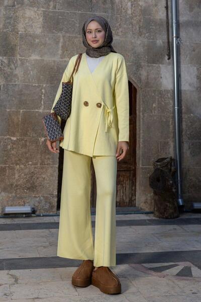 Hazamoda Echipa Lyon Mercerized Galben