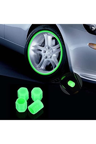 Generic Tire Valves Cap Glow In The Dark Car Motorcycle Bike Wheel Plugs Tyre...