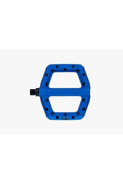 Race Face Chester Pedal 24 (2025), 115 x 110 mm, composite material, 22 pins, blue