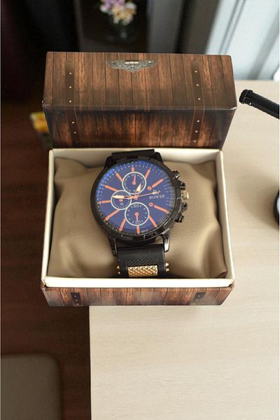 MERTCAN KNİFE Gift Male Wrist Watch with Silicone Cord Box