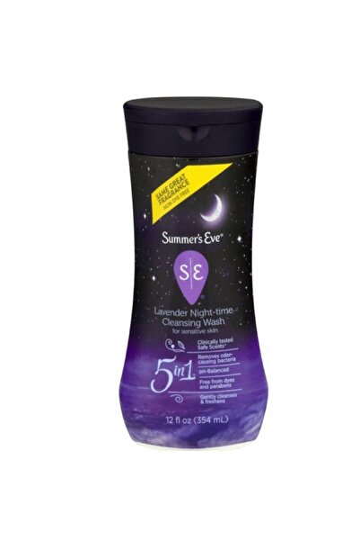 summersun غسول ليلي للمناطق الحساسة برائحة اللافندر من سمرز إيف - 354 مل