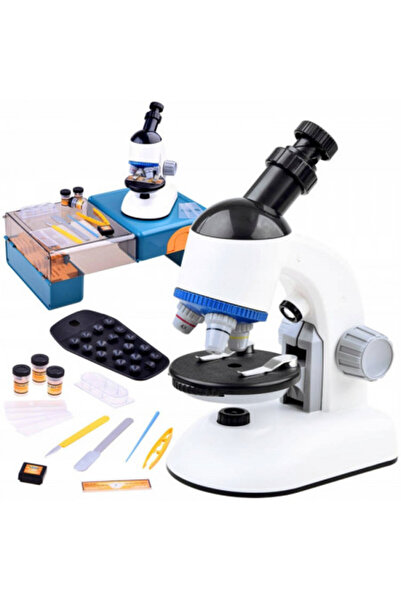 Jokomisiada Microscop pentru laborator de joacă cu accesorii
